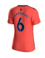 Everton James Tarkowski #6 Venkovní Dres pro Dámské 2023-24 Krátký Rukáv